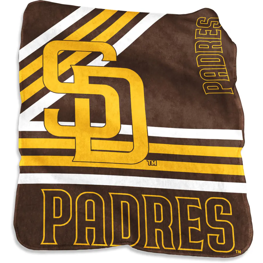 Padres Plush Raschel Throw