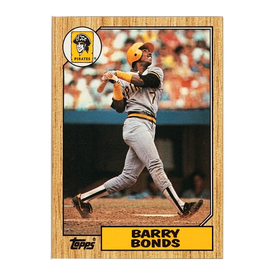 Barry Bonds Rookie Card (16 HR)