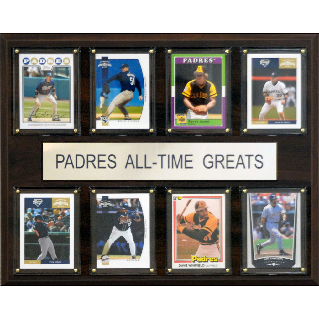 Padres All-Time Greats Plaque