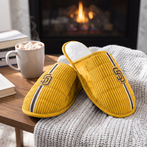 Padres Sherpa Slippers